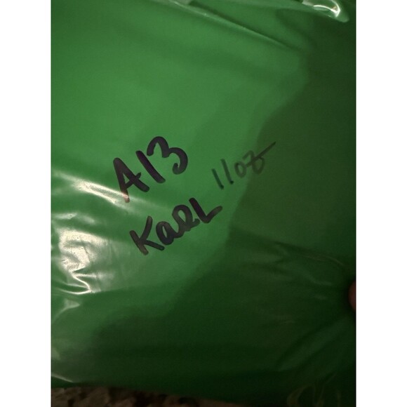 Karl Lagerfield Black C'est La Vie Flutter Sleeve Rhinestone Sweater NWT Medium - Picture 10 of 10